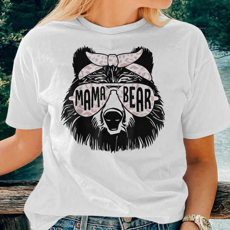 Mama Bear Face Sunglasses Mother Mothers Day Gift Women T-shirt Gifts for Her