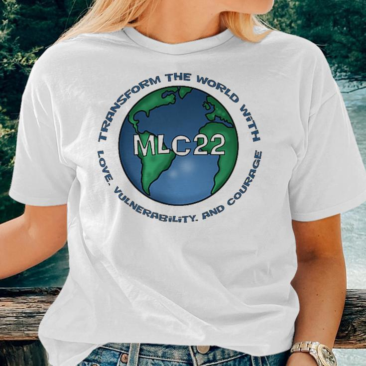 Mlc 22 Globe And Butterfly Butterfly s Women T-shirt Gifts for Her