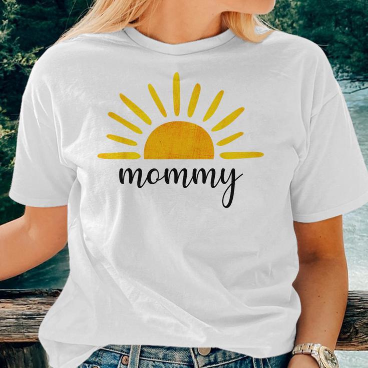 Mommy Of The Birthday First Trip Around The Sun Birthday Women T-shirt Gifts for Her