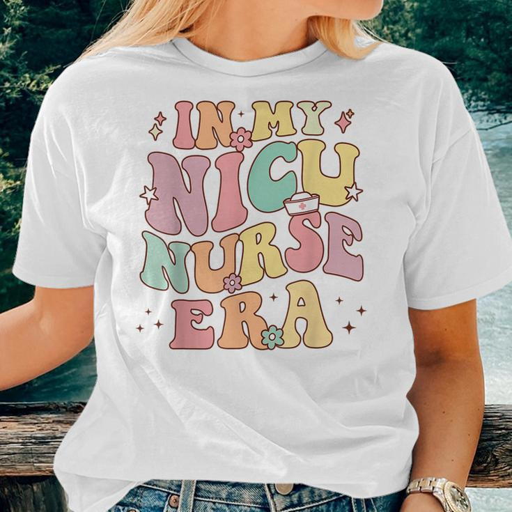 In My Nicu Nurse Era Retro Nurse Appreciation Neonatal Nurse Women T-shirt Gifts for Her