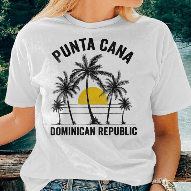 Punta Cana Beach Souvenir Rd Dominican Republic 2022 Women T-shirt Gifts for Her