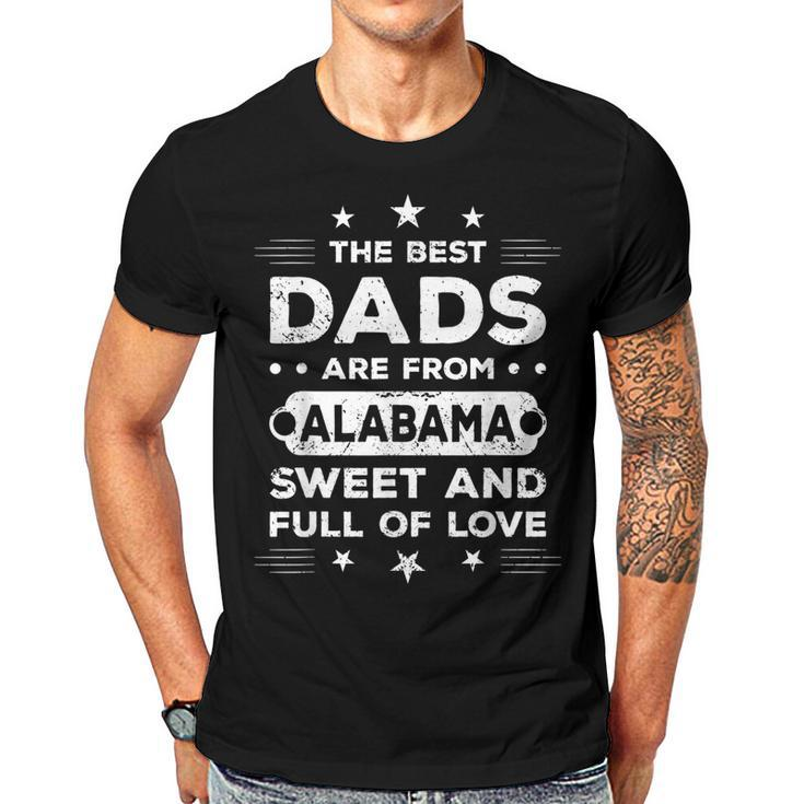 Alabama Dad Funny Saying Home State  Gift For Mens Gift For Women Men T-shirt Crewneck Short Sleeve