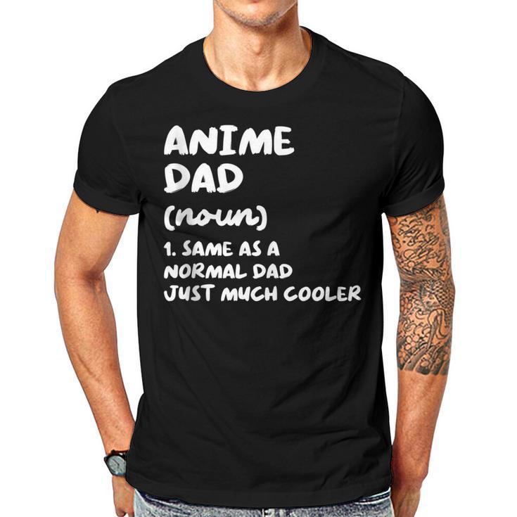 Anime Dad Definition Funny Japanese  Gift For Women Men T-shirt Crewneck Short Sleeve