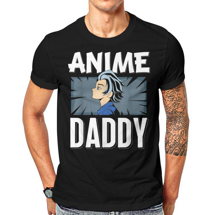 Anime Daddy Saying Animes Hobby Lover Dad Father Papa  Gift For Women Men T-shirt Crewneck Short Sleeve