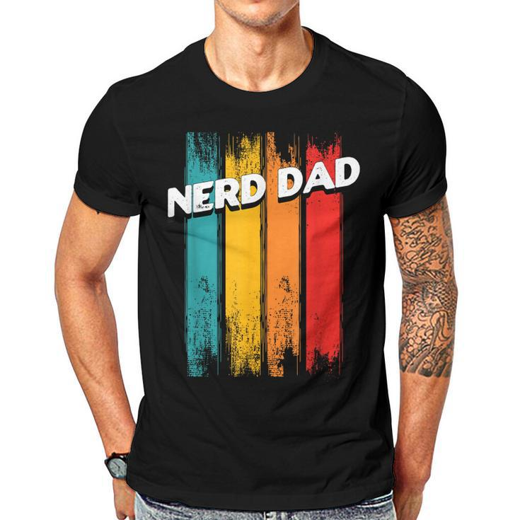 Nerd Dad Conservative Daddy Protective Father Funny  Gift For Women Men T-shirt Crewneck Short Sleeve