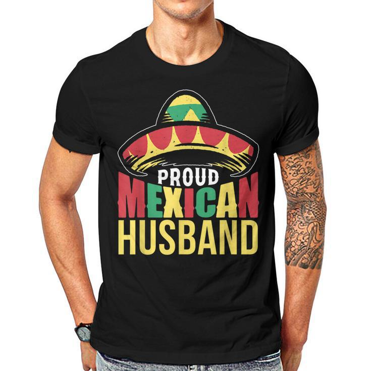 Proud Mexican Husband Mexico Mexicans Cute Fiesta  Gift For Women Men T-shirt Crewneck Short Sleeve