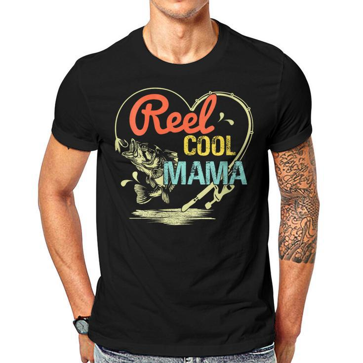 Reel Cool Mama Fishing Mothers Day For  Gift For Womens Gift For Women Men T-shirt Crewneck Short Sleeve