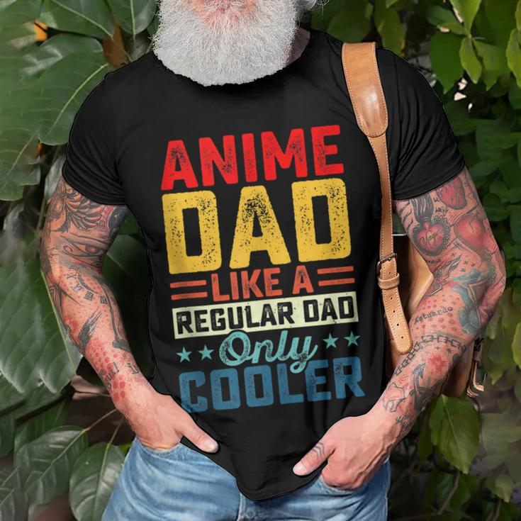 Father’S Day Anime Dad Daddy Father Papa Graphic From Son Gift For Women Men T-shirt Crewneck Short Sleeve