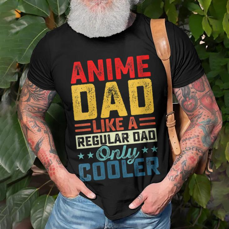 Father’S Day Anime Dad Daddy Father Papa Graphic From Son Gift For Womens Gift For Women Men T-shirt Crewneck Short Sleeve