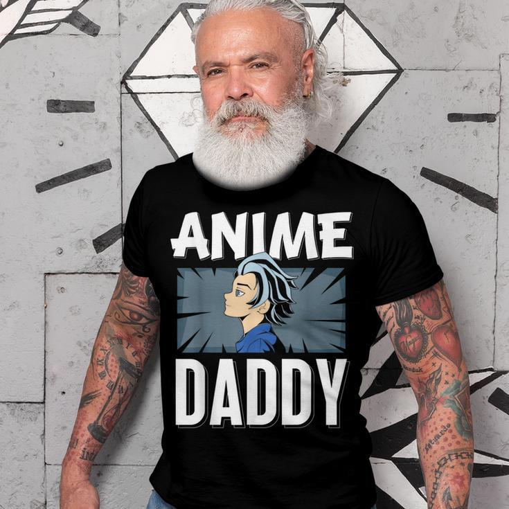 Anime Daddy Saying Animes Hobby Lover Dad Father Papa Gift For Women Men T-shirt Crewneck Short Sleeve