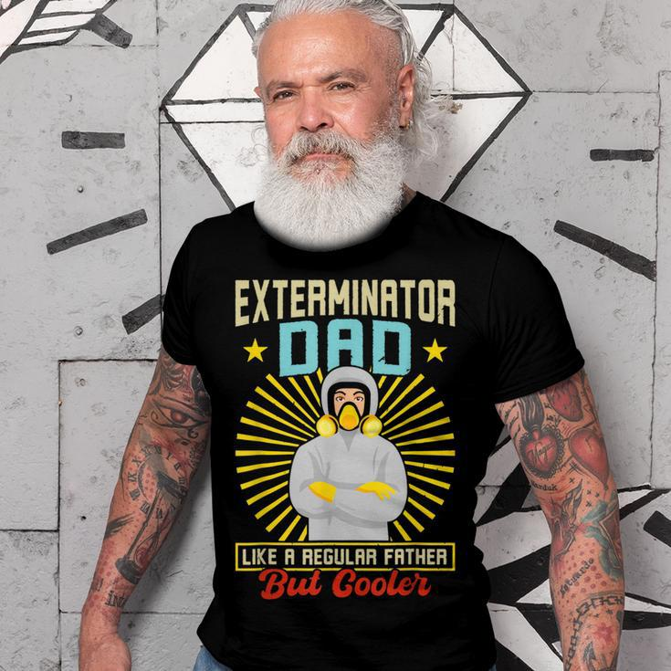 Exterminator Dad Pest Control Funny Gift For Women Men T-shirt Crewneck Short Sleeve