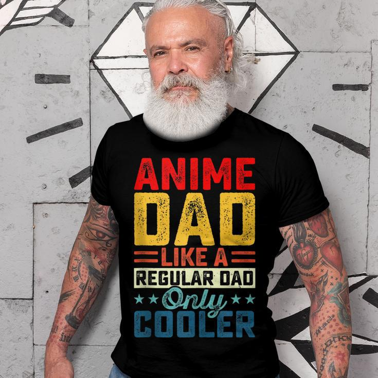 Father’S Day Anime Dad Daddy Father Papa Graphic From Son Gift For Women Men T-shirt Crewneck Short Sleeve