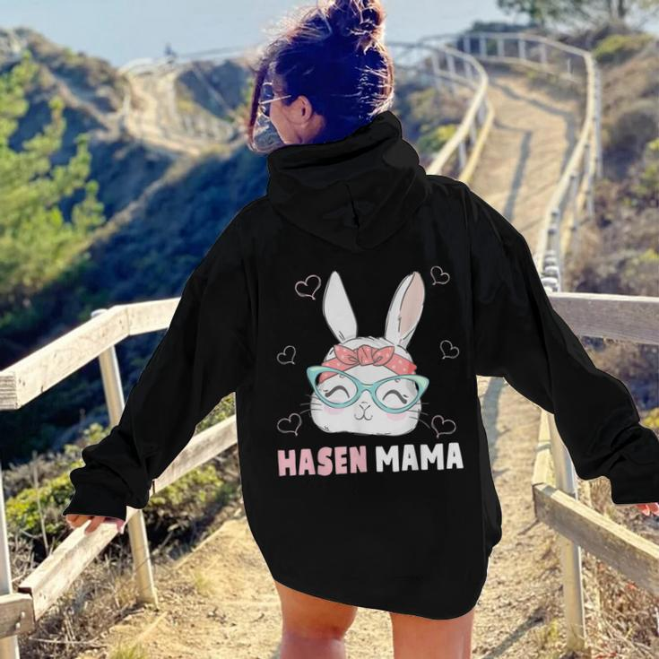Rabbit Mum Bandana Rabbit Easter Rabbit Mum For Women Women Hoodie Back Print