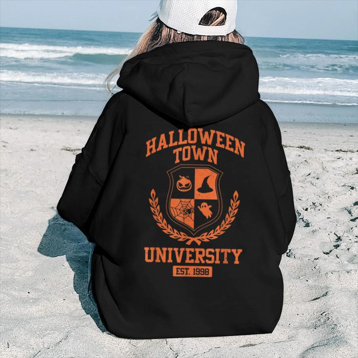 Halloween Town University Teacher Student Costume Women Hoodie Back Print