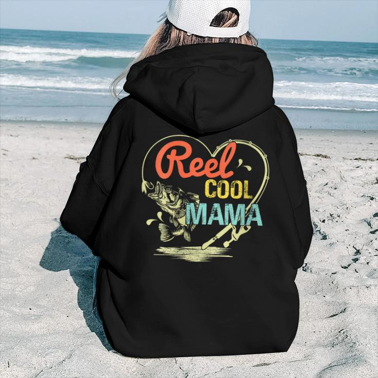 Reel Cool Mama Fishing For For Women Women Hoodie Back Print