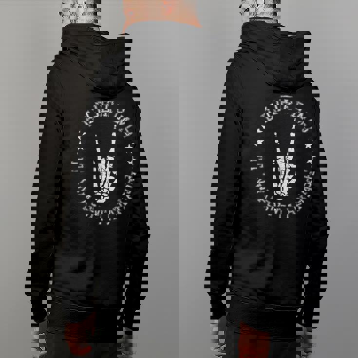 Elder Emo It Was Never A Phase For Old Fans Of Emo Music Back Print Hoodie