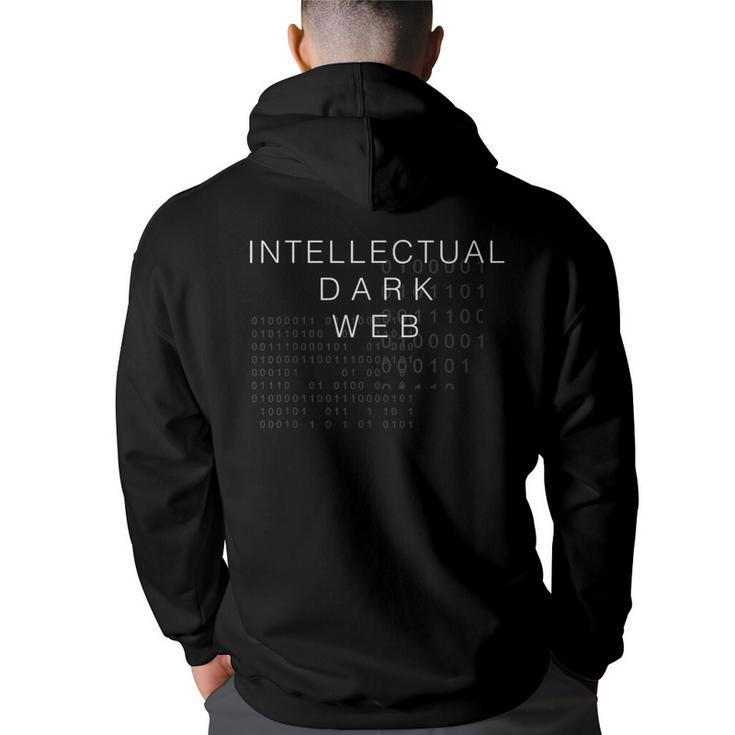 Intellectual Dark Web  Sjw Peterson Free Thinking Back Print Hoodie