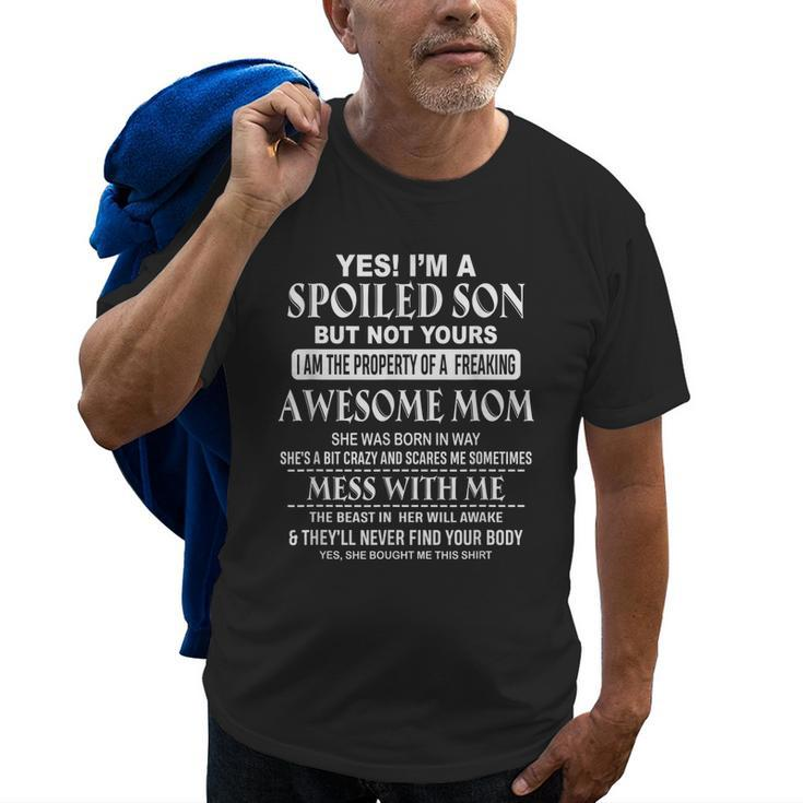 Freaking Awesome Mom She Was Born In May  Gifts For Mom Funny Gifts Old Men T-shirt