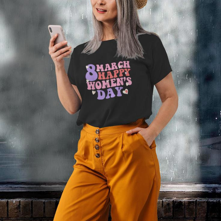 International Womens Day 2023 Happy Womens Day 8 March Old Women T-shirt Gifts for Her