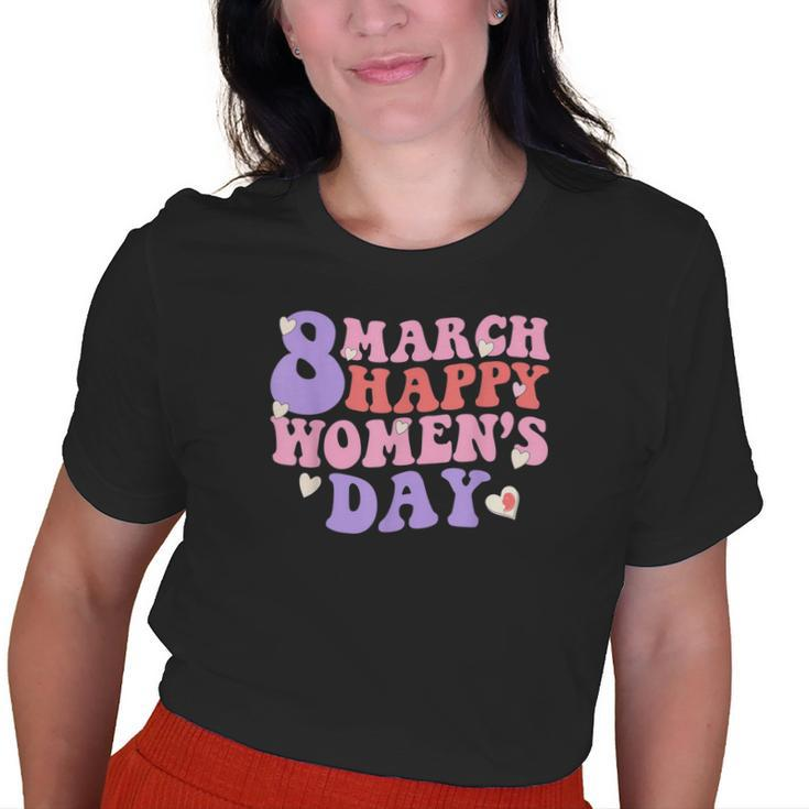 International Womens Day 2023 Happy Womens Day 8 March Old Women T-shirt