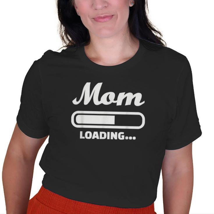 Mom Loading Gifts For Mom Funny Gifts Old Women T-shirt Graphic Print Unisex Tee