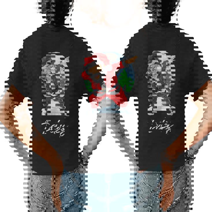Daley Name Gift Santa Daley Womens Back Print T-shirt