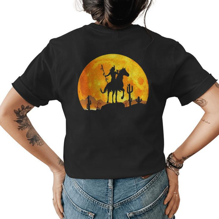 Great Native American Day Pride  Indian Men Women Gifts  Womens Back Print T-shirt