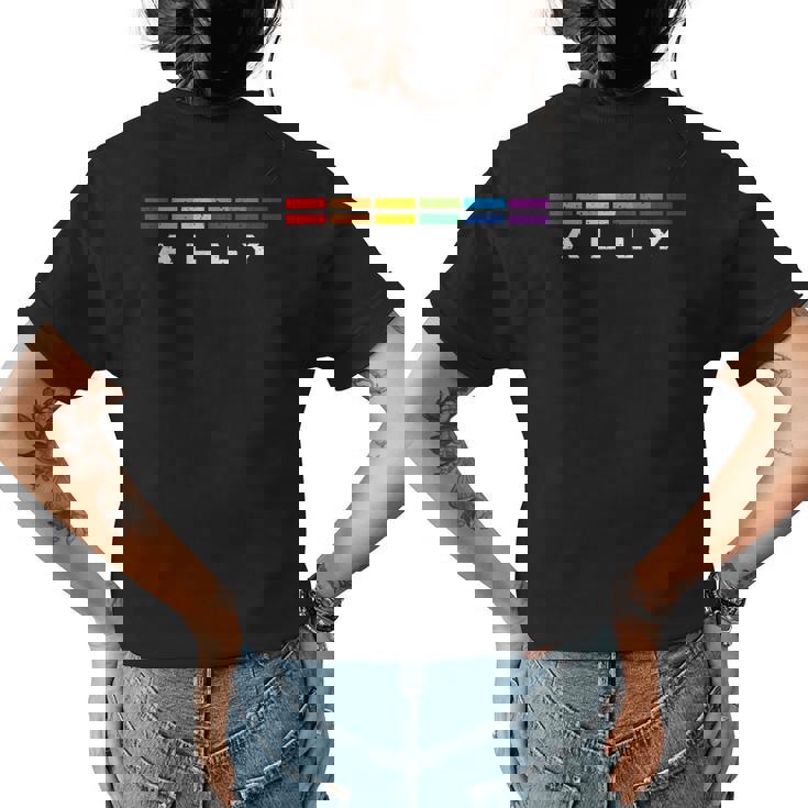 Rainbow Heart Pride Shirt For Women - LGBTQ+ Equality Ally Short Sleeve Tee