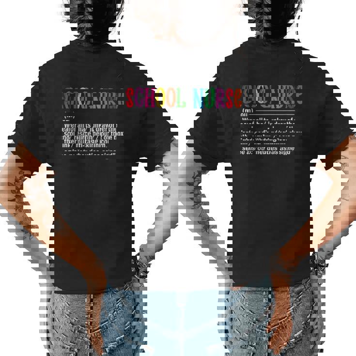 School Nurse Definition Back To School Women Sweatshirt Mazezy AU