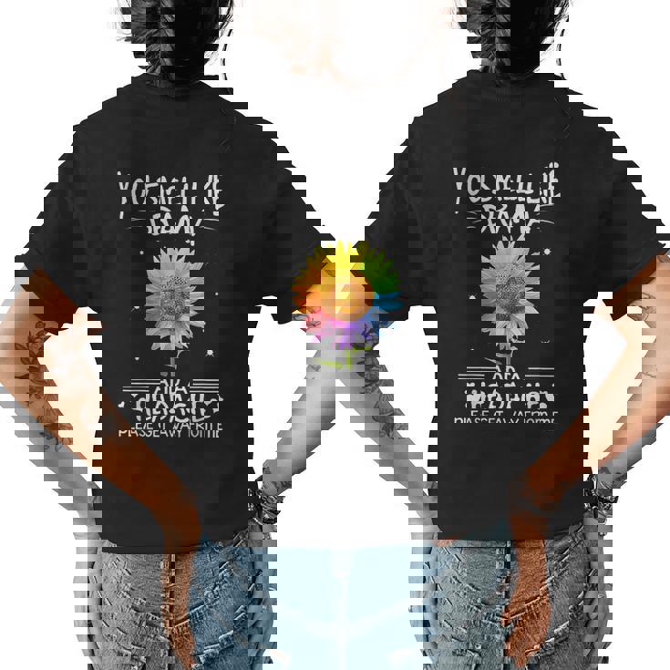 You Smell Like Drama And A Headache Funny Sunflower Tshirt You Smell Like Drama And A Headache Funny Sunflower Tshirt