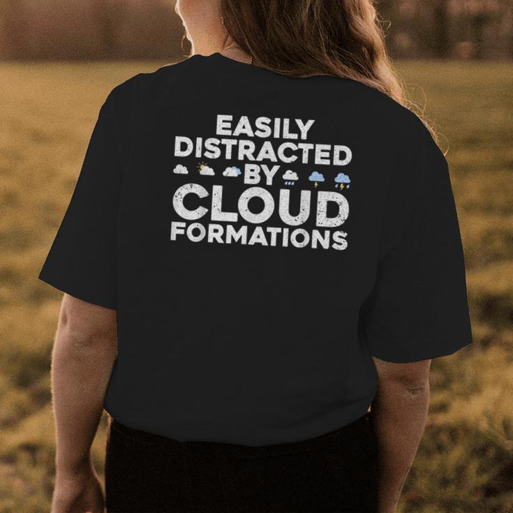 Cool Meteorologists Design For Men Women Weather Forecasting Womens Back Print T-shirt Funny Gifts