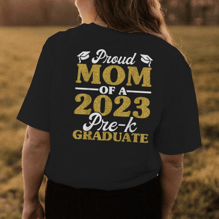 Proud Mom Of A 2023 Prek Graduate Graduation Women's T-shirt Back Print Unique Gifts