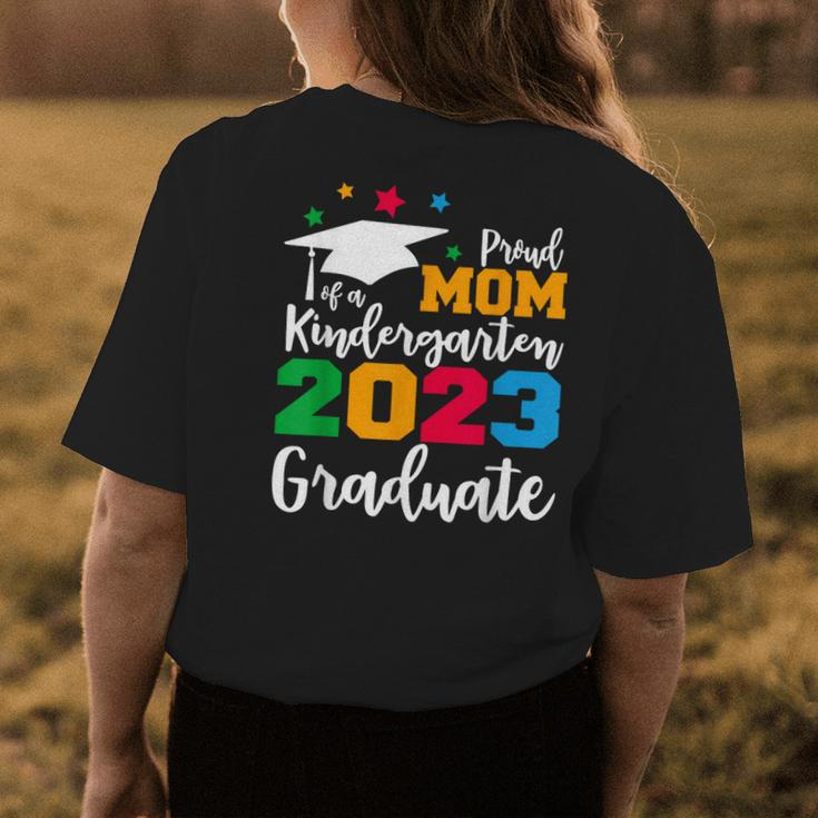 Proud Mom Of A 2023 Graduate Senior 2023 Graduation 23 Gift Womens Back Print T-shirt Personalized Gifts