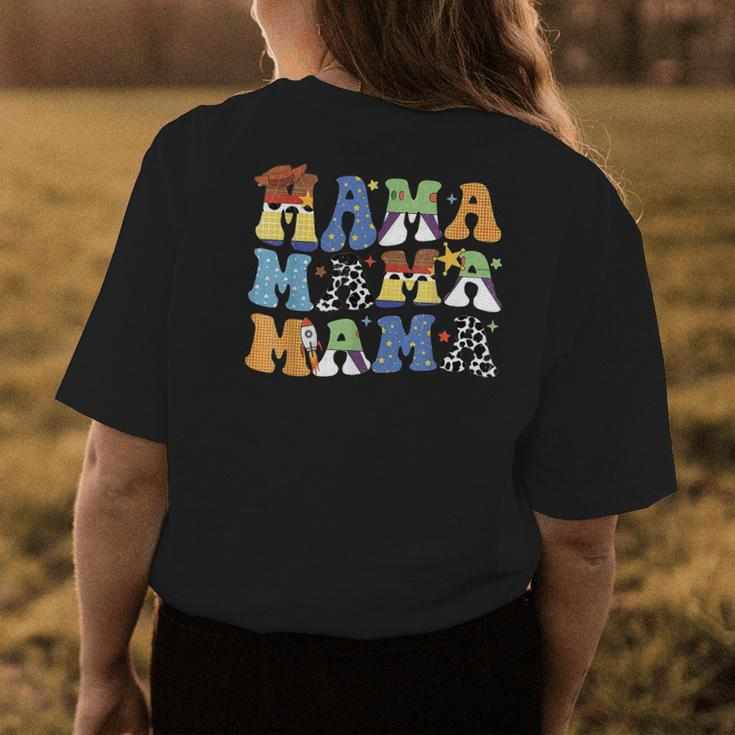 Toy Funny Story Mama - Boy Mom Mothers Day For Womens Back Print T-shirt Unique Gifts