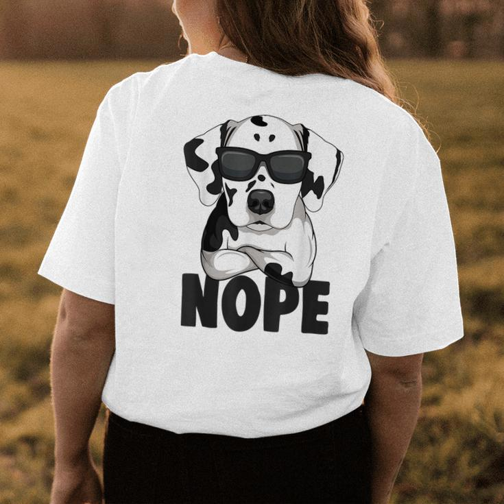 Dalmatian Dog Kids Womens Back Print T-shirt Funny Gifts