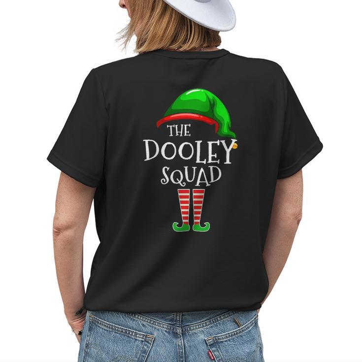 Dooley Name Gift The Dooley Squad V2 Womens Back Print T-shirt Gifts for Her