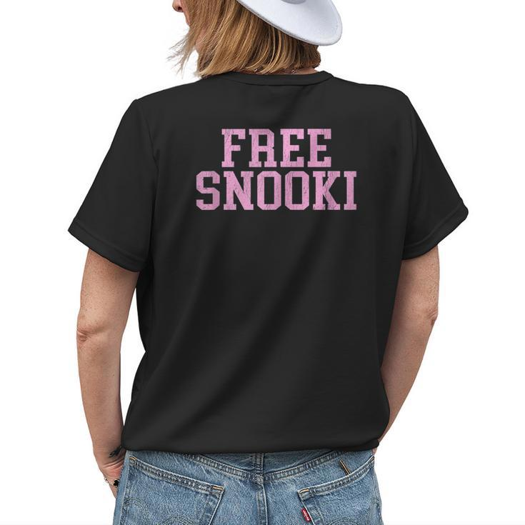 Free Snooki Woman Womens Back Print T-shirt Gifts for Her