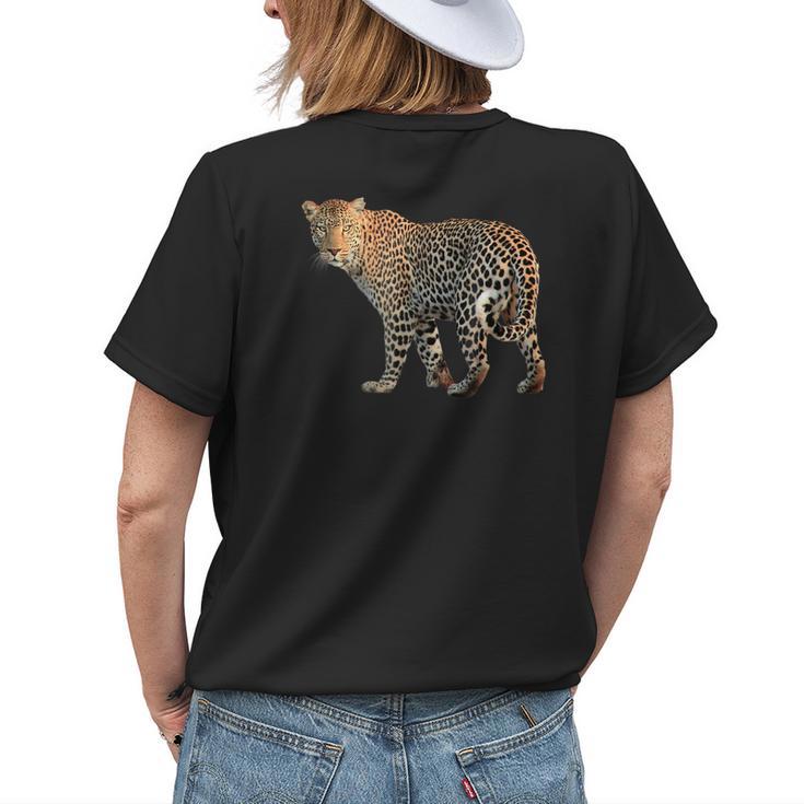 Leopard Big Cat Safari Animal Lover Novelty Women's Oversized