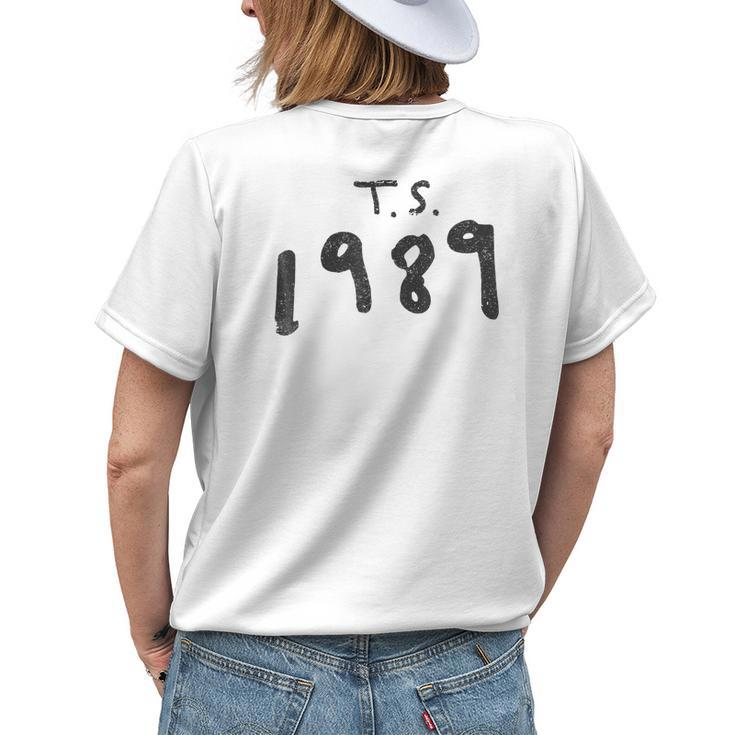 TS1989 Funny Women Birthday Womens Back Print T-shirt Gifts for Her