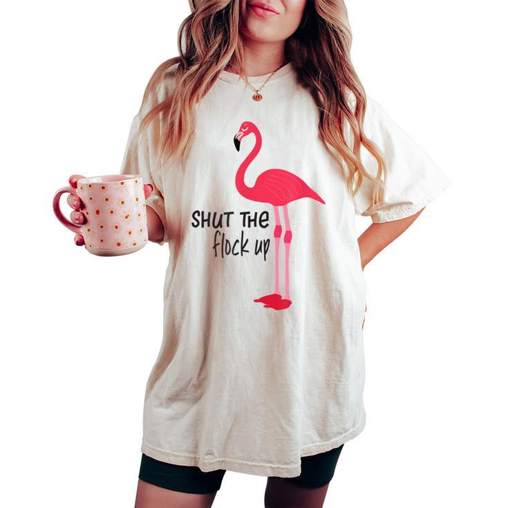 Get The Flock Out Hot Pink Women's Oversized Comfort T-shirt