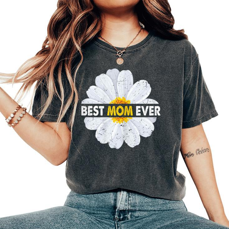 Best Mom Ever Daisy Lover Costume Women's Oversized Comfort T-shirt