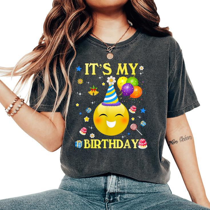 It's My Birthday For Boy Girl Women's Oversized Comfort T-Shirt