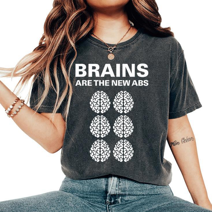 Science Neuroscience Brains Abs Teacher Women's Oversized Comfort T-Shirt