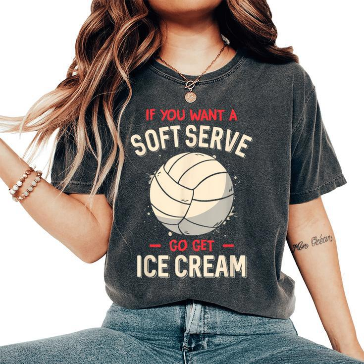 Funny Volleyball For Girls Ns Women Women's Oversized Comfort T-Shirt