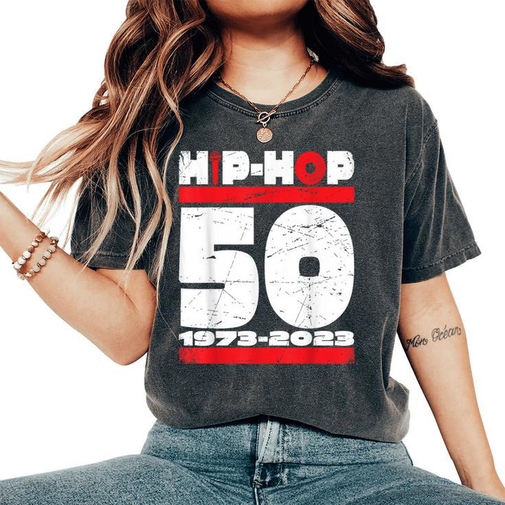 Hip-Hop 50 Years Old Women's Oversized Comfort T-Shirt