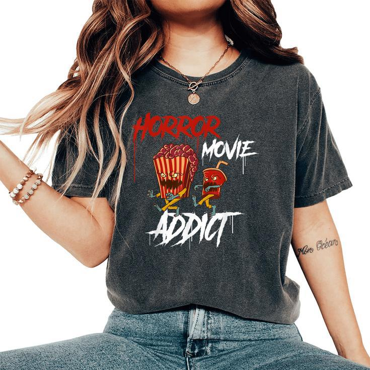 Horror Movie Addict Horror Women's Oversized Comfort T-Shirt