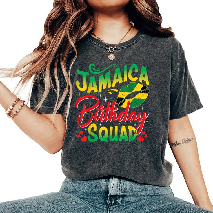 Jamaica Birthday Squad Girls Trip 2023 Vacation Party Women's Oversized Comfort T-Shirt