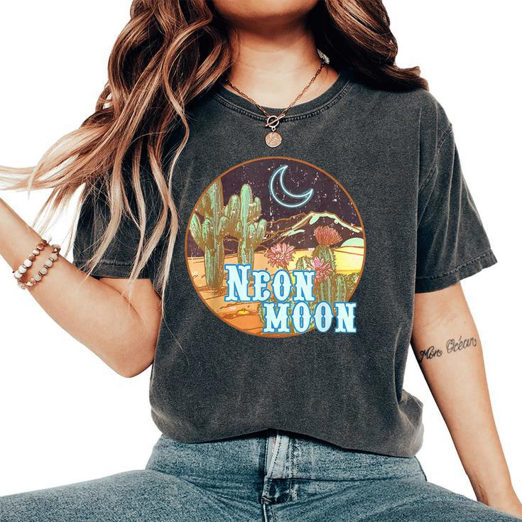 Neon Moon 90S Country Western Cowboy Cowgirl Women's Oversized Comfort T-shirt