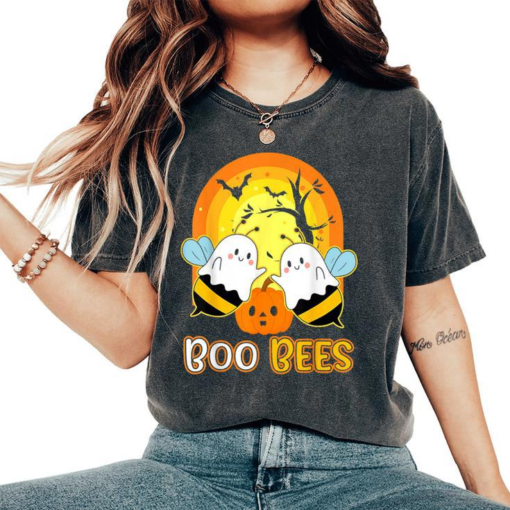 Boo Bees Halloween For Bees Women's Oversized Comfort T-Shirt