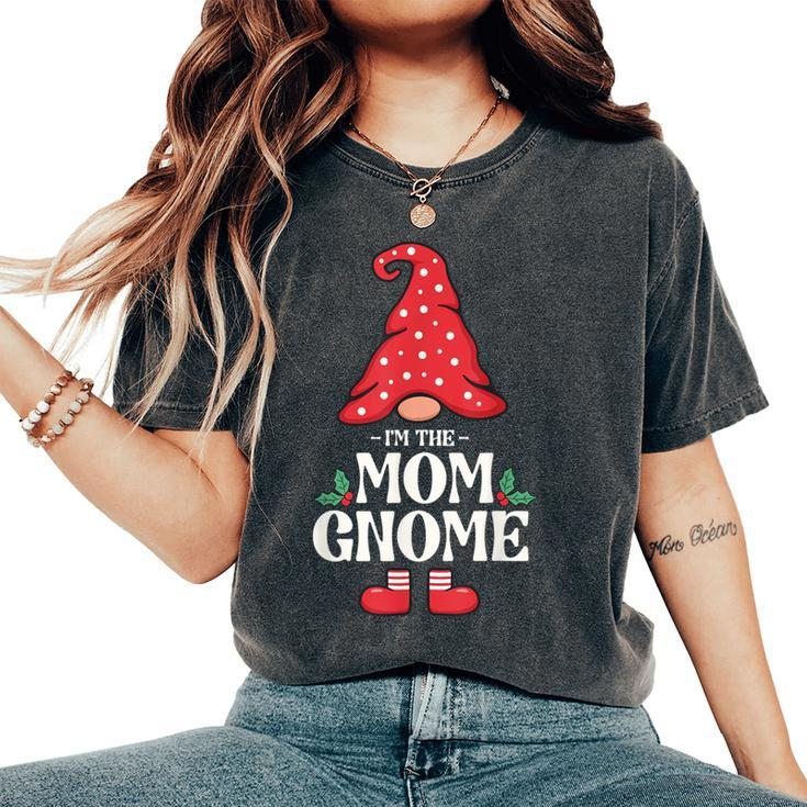 The Mom Gnome Family Matching Group Christmas Women's Oversized Comfort T-Shirt